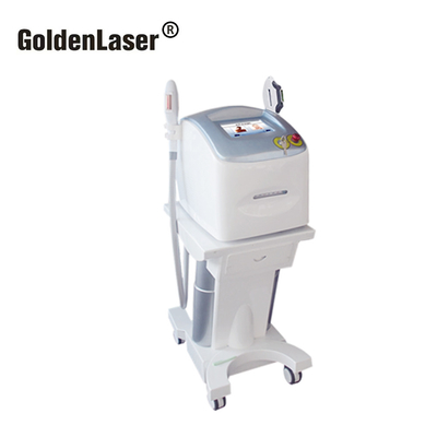 Dispositivo del hogar del rejuvenecimiento de la piel de la máquina del retiro del pelo del laser del Nd Yag de 10 x de 50m m IPL Rf