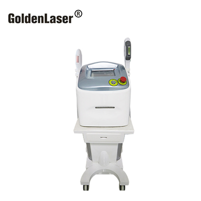 Dispositivo del hogar del rejuvenecimiento de la piel de la máquina del retiro del pelo del laser del Nd Yag de 10 x de 50m m IPL Rf