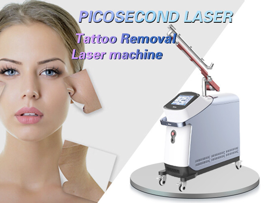 Retiro 1064Nm 532nm 755nm del pelo del laser de Yag de la máquina del retiro del tatuaje del laser de