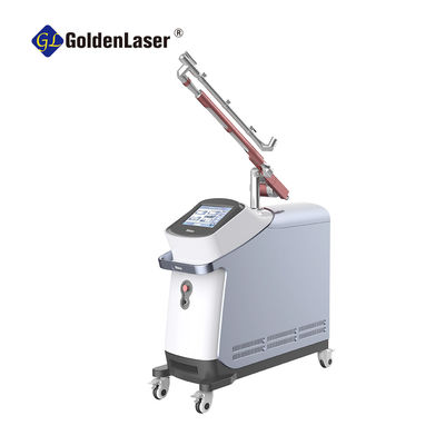 Máquina de c4q conmutado del retiro del tatuaje de la máquina 600mj/Cm2   del laser del picosegundo
