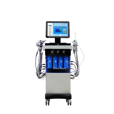 LCD 9 en 1 máquina facial de limpieza de Microdermabrasion de la máquina de Hydrafacial