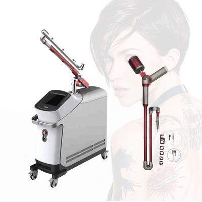 Máquina de c4q conmutado del retiro del tatuaje de la máquina 600mj/Cm2 TUV  del laser del picosegundo