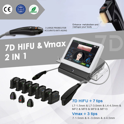 25m m HIFU que adelgazan cirugía estética portátil del ultrasonido de la máquina 3d Hifu
