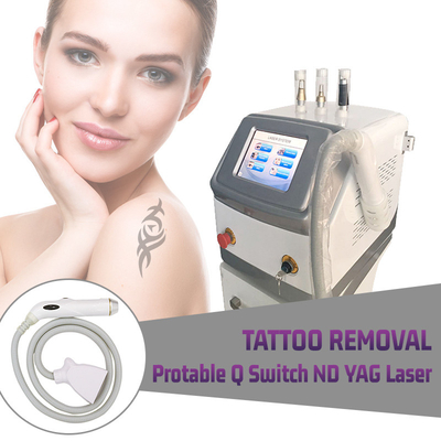 Máquina de c4q conmutado de la belleza del retiro del tatuaje del removedor del pelo del laser del Nd Yag del acuerdo de la ISO 220v del Ce