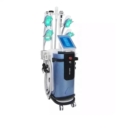 Nueva Máquina de Adelgazamiento de Criolipólisis Tipo 360 con 5 Manijas de Criolipólisis, Crioterapias, Modelado Corporal, Cavitación 40K y Radiofrecuencia